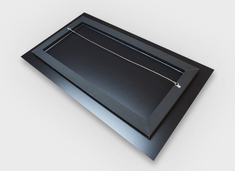 Acrylic Floating Frame Mount With Hanging Hardware Intention By Design