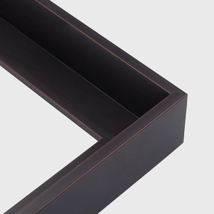 Espresso Floating Frame - Intention By Design