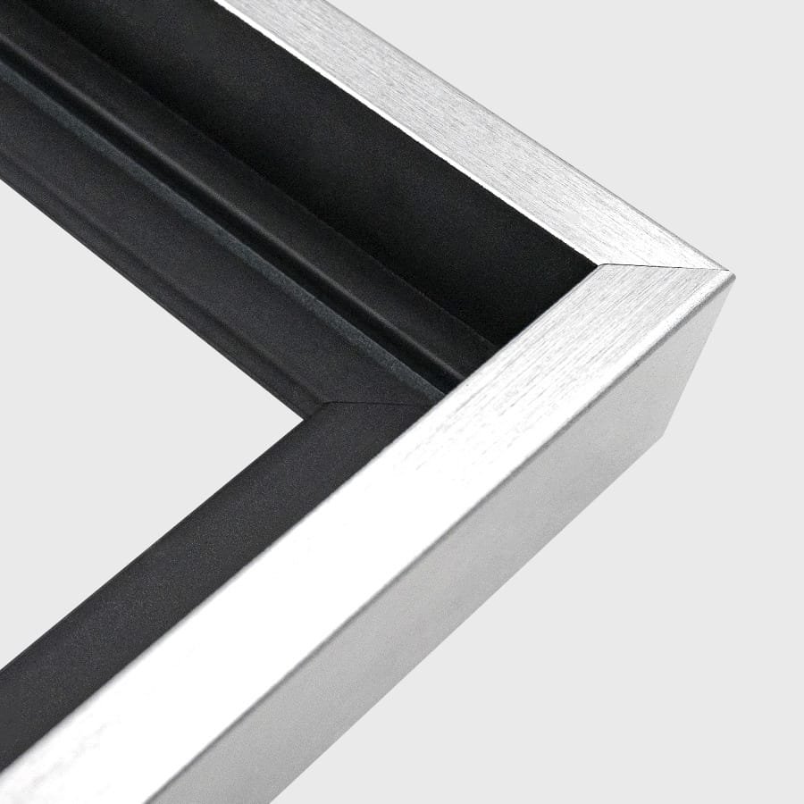 Silver Floating Frame -Intention By Design